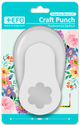 +Efo Punch with Flower Design