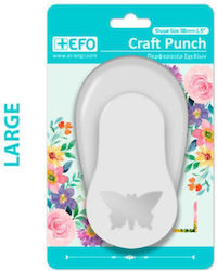 +Efo Punch with Butterfly Design