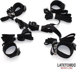 LateToBed Bed Restraint Set in Black Colour LateToBed Bed Restraint Set in Black Colour