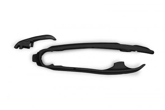 UFO Motorcycle Swingarm Protectors Husqvarna TC 250 Black