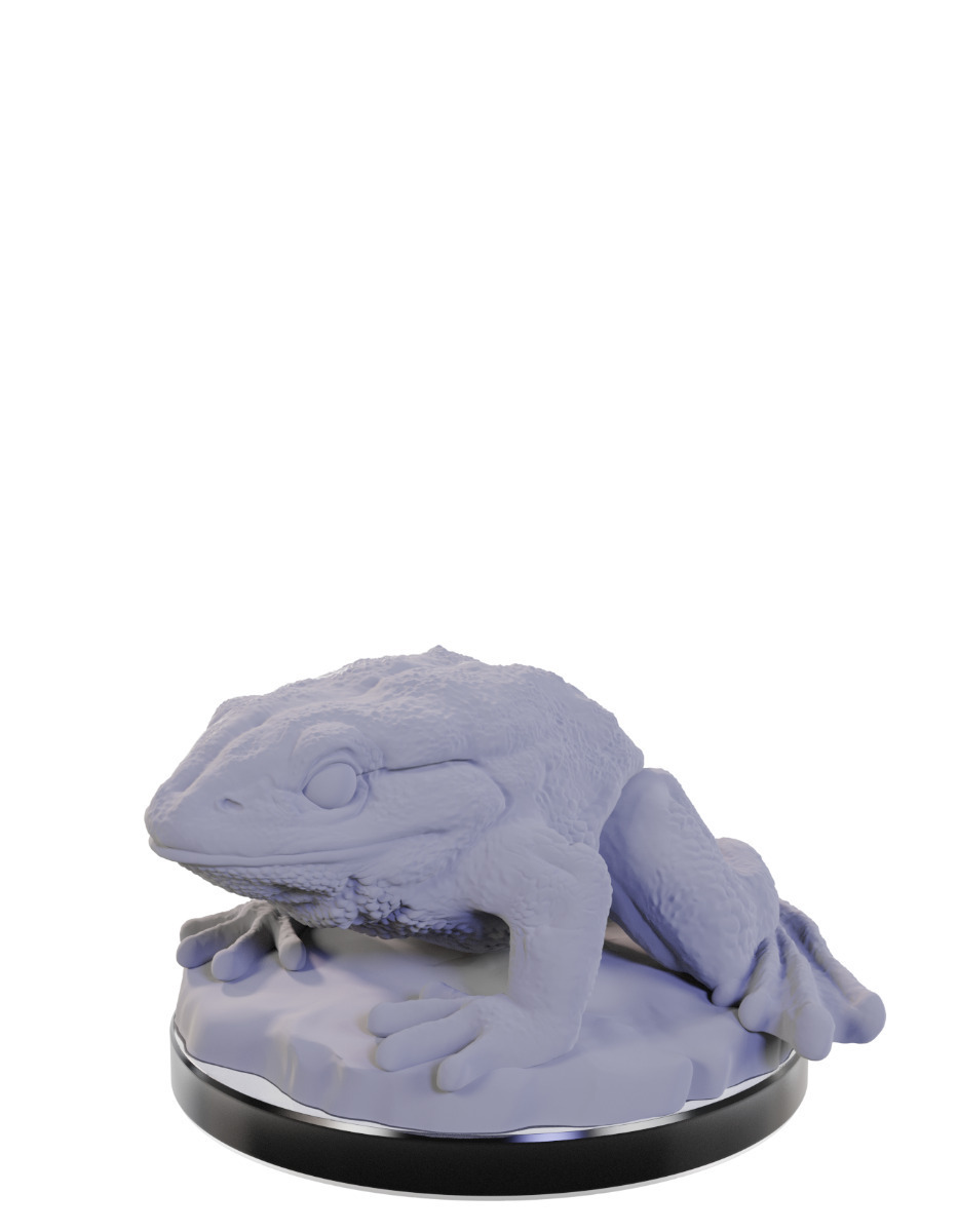 WizKids Giant Frogs Unpainted Figures 90689