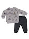 Iggy Kids Sweatpants Set Gray 2pcs