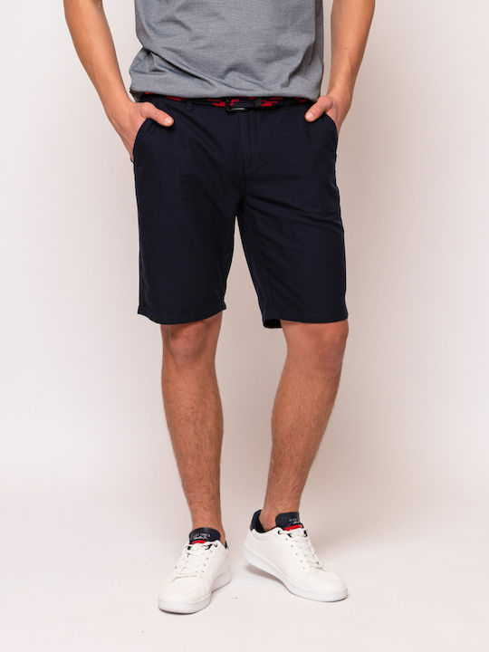Herrenshorts Chino Blue Navy