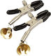 Mokko Toys Brustwarzenklemmen in Gold Farbe