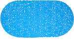 San Lorentzo Bathtub Mat with Suction Cups Blue 35x70cm