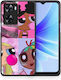 Smartfits Bubble Girls Back Cover Purple (Oppo A57 4G)