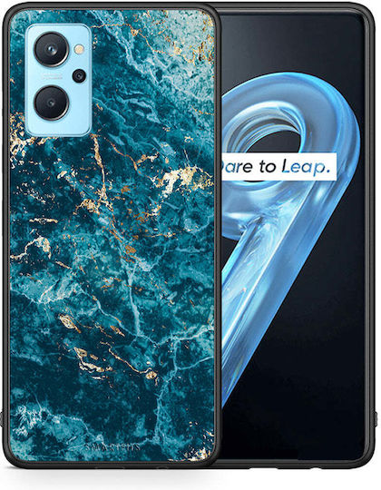 Smartfits Marble Blue Back Cover Μπλε (Oppo A96)