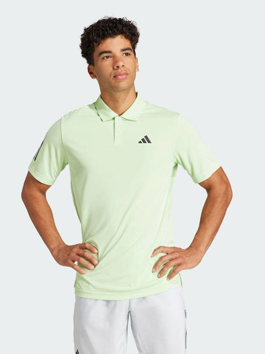 Adidas Shirt Ανδρική Μπλούζα Κοντομάνικη Polo Πράσινη