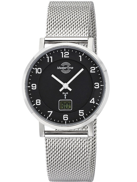 Master Time Damen Uhr mit Silber Metallarmband