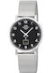 Master Time Damen Uhr mit Silber Metallarmband