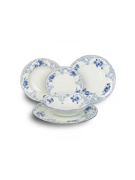 Thun Blue Porcelain Dinnerware Set 20pcs