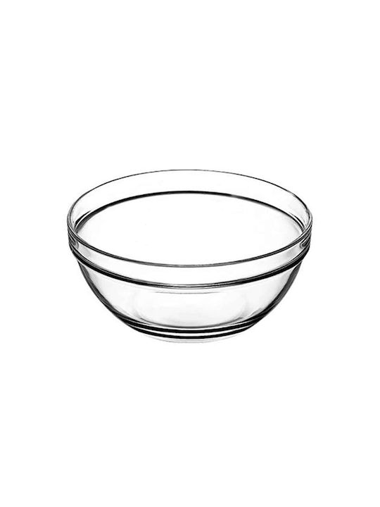 Pasabahce Glass Salad Bowl Transparent 23x23cm 6pcs