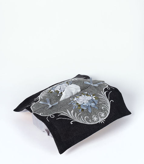 Silk Fashion Държач за салфетки Черен 30x30см 6978000005018