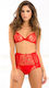 Rene Rofe Sexy Dessous-Set Rot 532125
