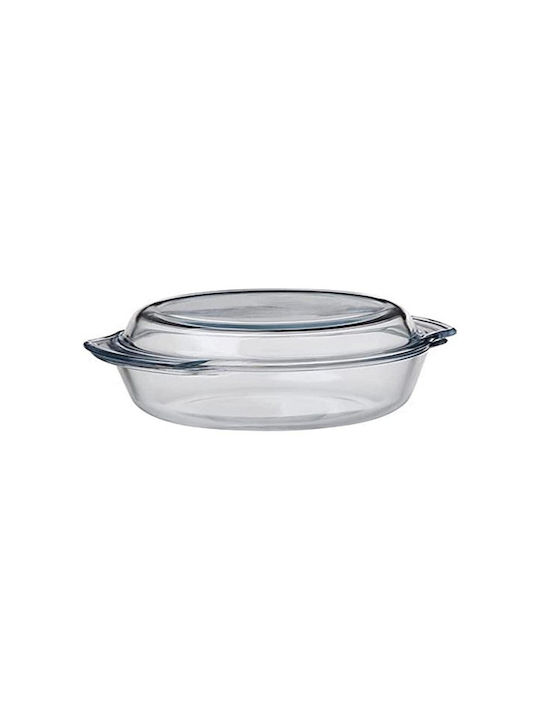 Glass Round Heat-Resistant Cookware