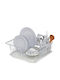 ForHome Metallisches Spülbeckenablauf 43x16.5x16.5cm
