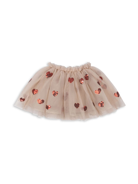 Konges Slojd Kids Tulle Skirt Beige