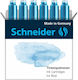 Schneider 6 Ersatz- und Füllfederhaltertinten f...