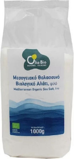 Όλα Bio Βιολογικό Ψιλό Θαλασσινό Αλάτι 1000gr