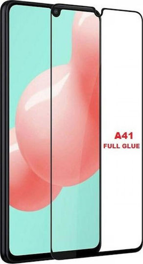 5D Full Face Tempered Glass Μαύρο (Galaxy A41)