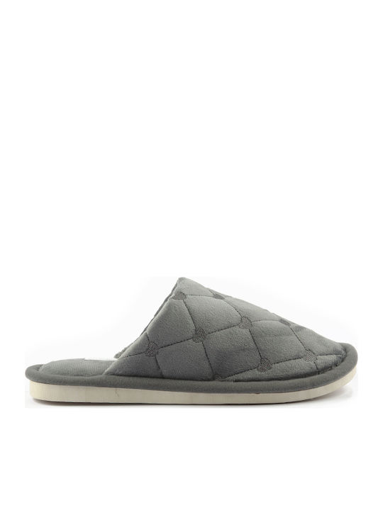 Fshoes Fshoes Χειμερινές Γυναικείες Παντόφλες Γκρι