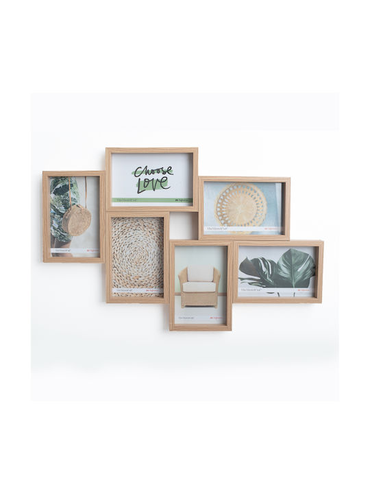 Hofmann Wooden Photo Frame with Beige Frame