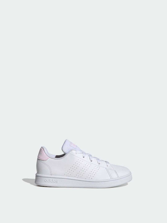 Adidas Kinder-Sneaker Advantage Lifestyle Court Lace Weiß