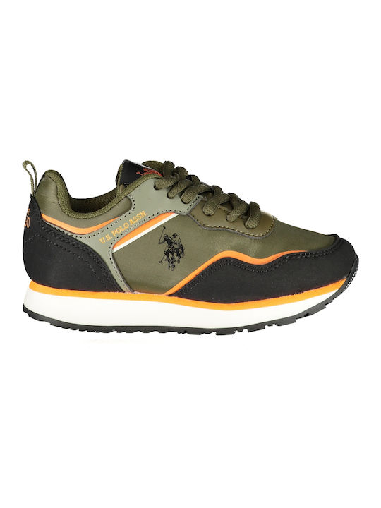 U.S. Polo Assn. Παιδικά Sneakers Πράσινα
