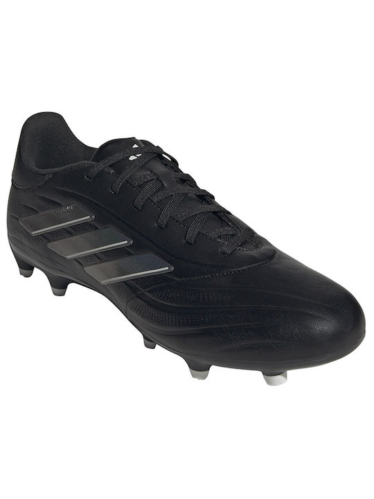 Adidas Copa Pure.2 League FG Χαμηλά Ποδοσφαιρικά Παπούτσια με Τάπες Μαύρα