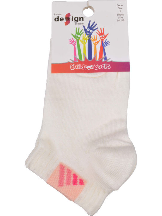 Design Socks Детски Чорапи Ankle Socks Beige