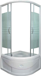 Sanitec Acrylic Shower 90x90cm