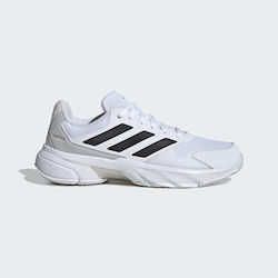 adidas Courtjam Control 3 Ανδρικά Παπούτσια Τένις για Όλα τα Γήπεδα Λευκά