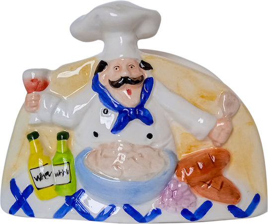 Etoile Suport pentru șervețele Ceramică Albastru 13x6x9cm LL-402A/BLUE
