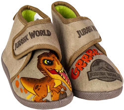 Cerda Jurassic Park Παντόφλες Μποτάκια Καφέ Cerda Jurassic Park Παντόφλες Μποτάκια Καφέ