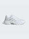 Adidas Courtjam Control 3 Γυναικεία Παπούτσια Τένις για Όλα τα Γήπεδα Λευκά