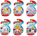 Jazwares Miniature Toy Battle Pokemon 5cm. (Various Designs/Assortments of Designs) 1pc