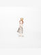 Weihnachtliche Kunststoff Figur Cherub Länge 5.5cm (Μiverse Designs)