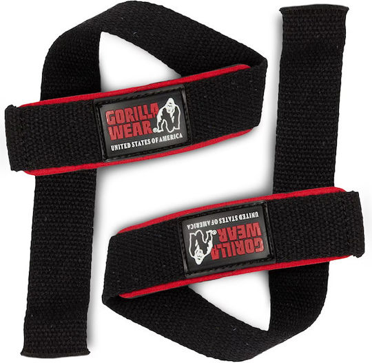 Gorilla Wear Padded Weightlifting Wrist Wraps 2pcs