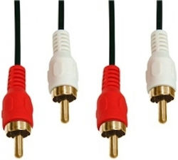 OWI 01.037.0166 2x RCA Мъжки - 2x RCA Мъжки 1.5м