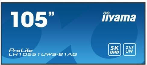 Iiyama LH10551UWS-B1AG Public Display 105" LED