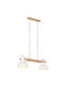 vidaXL Industrial Pendant Light White with Socket E27 29x28cm