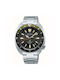 Seiko Watch Automatic with Silver Metal Bracelet