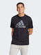 Adidas Badge Men's Athletic T-shirt Short Sleeve Black