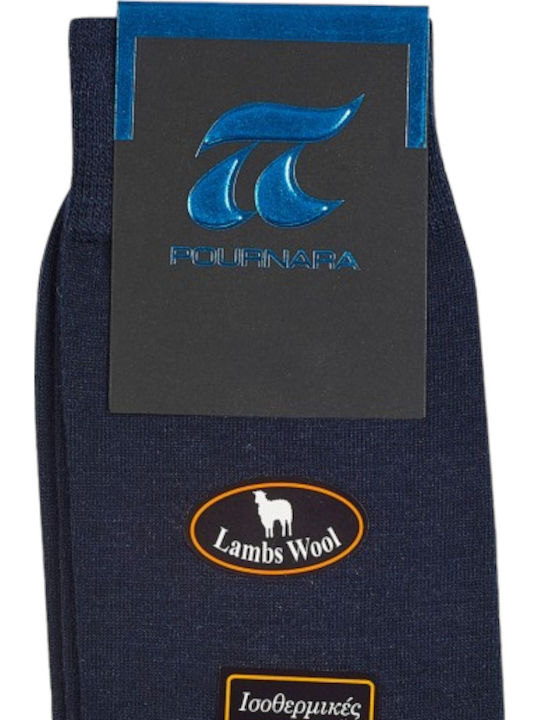 Pournara Herren Socken Blue 1Pack