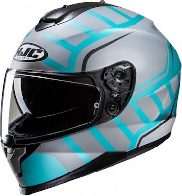 HJC C70N Full Face Helmet with Sun Visor ECE 22.06 Holt MC4SF