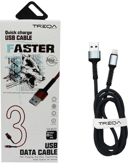 3M Редовна USB-A към Lightning кабел Сребрист 3м (CA-8572-SBL)