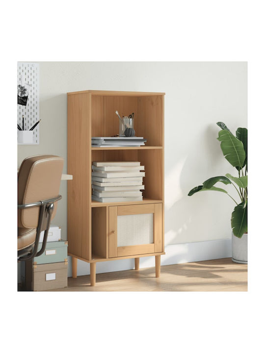 Bookcase Coffee 60x35x130cm