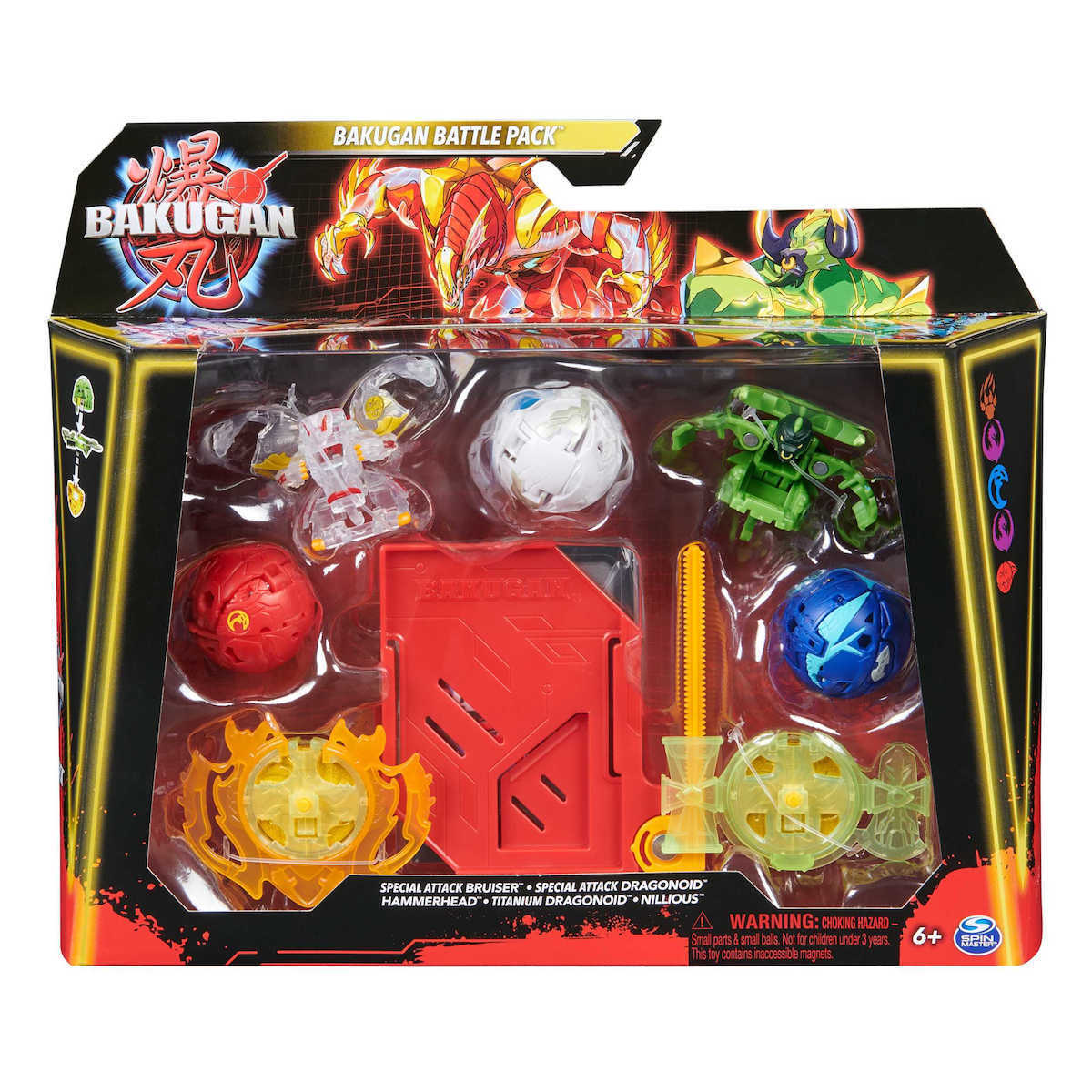 Spin Master, Bakugan Armored Alliance, Dragonoid Ultra Plus Baku Gear, BakuCores
