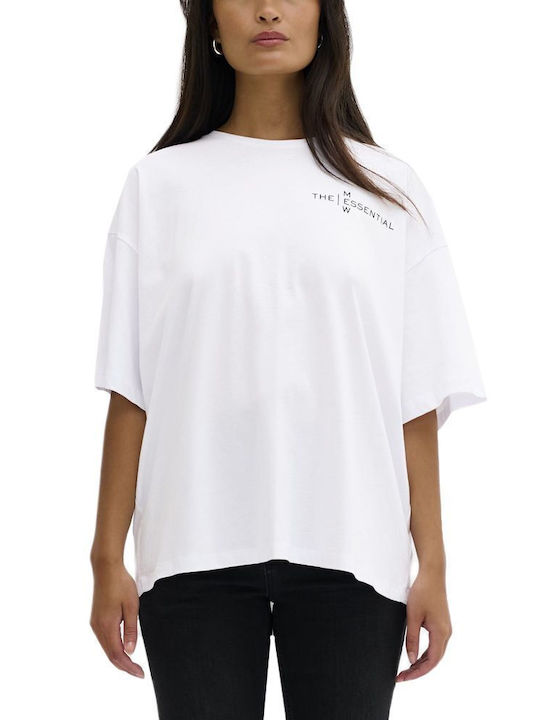 My Essential Wardrobe Femeie Tricou White