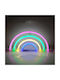 LED Kinder Dekorative Lampe Regenbogen Mehrfarbig 28x14cm